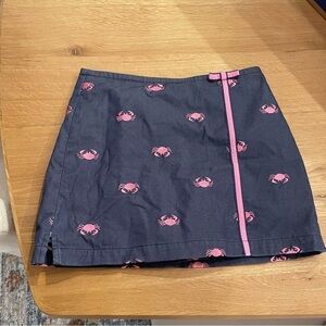 Lilly Pulitzer Girls Stretch Denim Skort